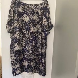 Club Monaco Silk Shift Dress